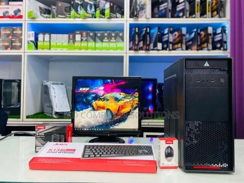 Intel Core I5 4th Gen Desktop Full Set Computer with 17 Inch Monitor