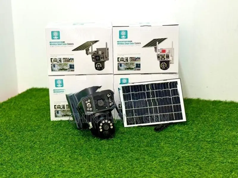 4G WIRLESS SMART SOLAR CAMERA 3 LENCE