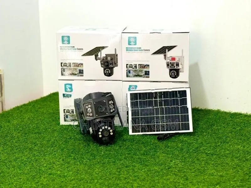 4G WIRLESS SMART SOLAR CAMERA 3 LENCE