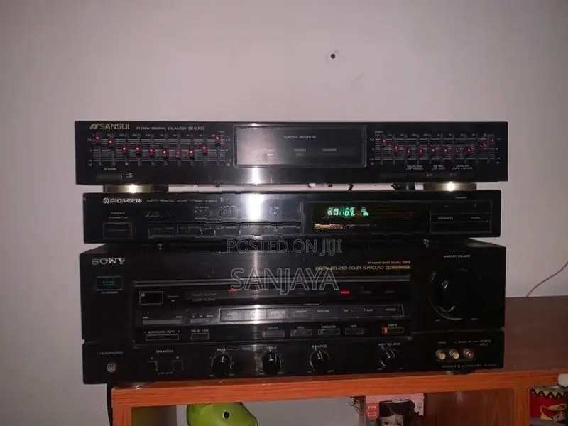 Amplifier Sony. Tuner With Equalizer