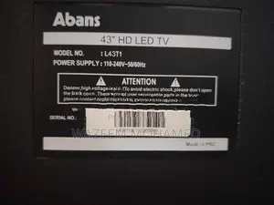 L43T1 Abans FHD TV (With 19 Months )