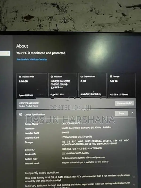 i7 6th Gen Pc