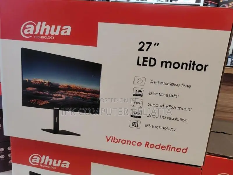 27" IPS Dahua LED Monitor