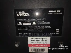 Abans SLE32F590 Singer Smart TV