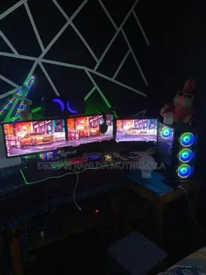 Intel i5 6 Gen Computer 1TB Hard 16 RAM 3 Monitor