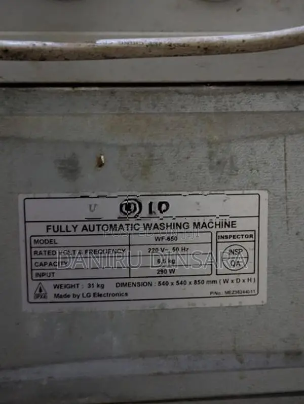 LG Fuzzy Logic Fully Automatic Washing Machine