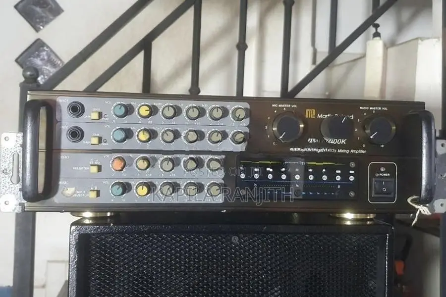 Speakers With Amp Full Set DDK Audio Max Watts 450W Martin Roland