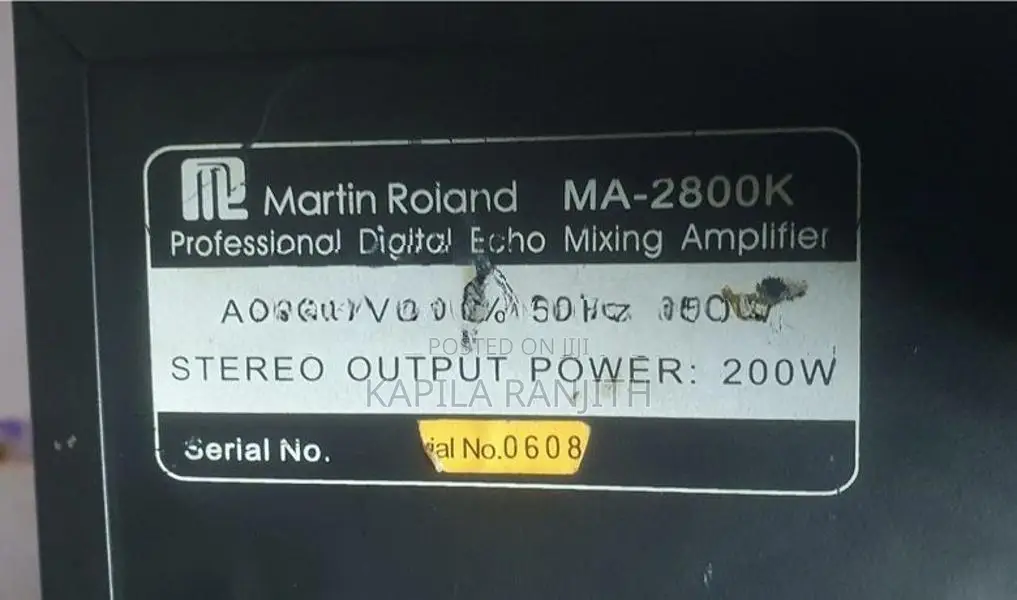 Speakers With Amp Full Set DDK Audio Max Watts 450W Martin Roland