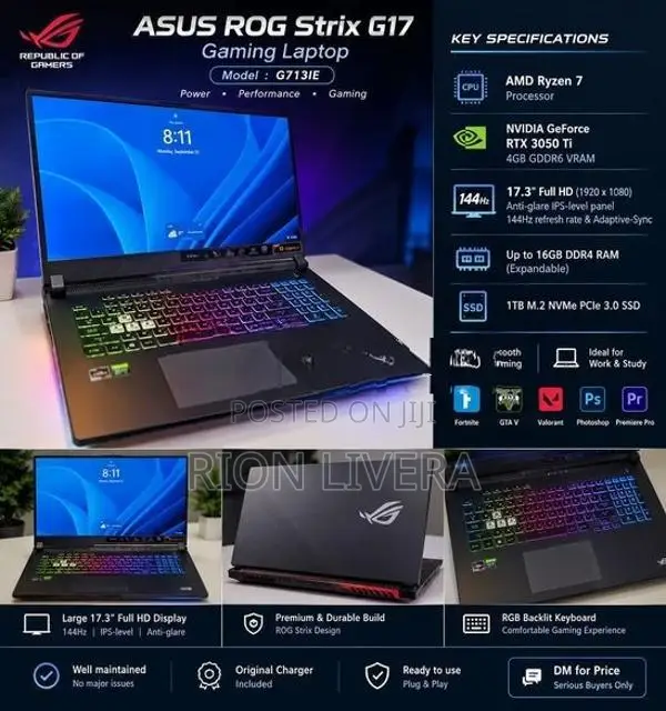 Asus ROG strike G17