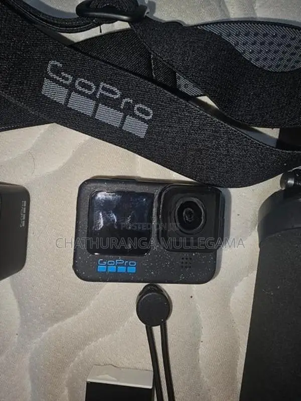 GoPro Hero 12 Black With 3 Enduro Batteries, Head Strap And Handle