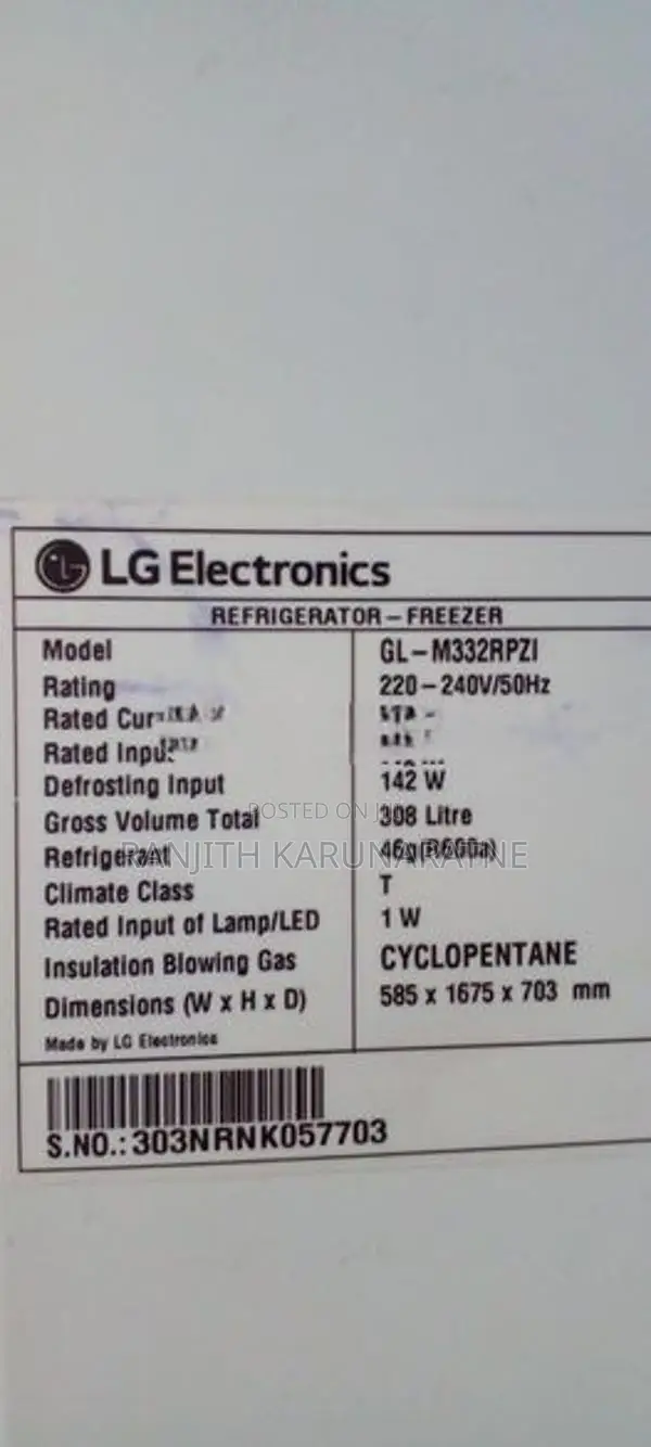LG Refrigerator
