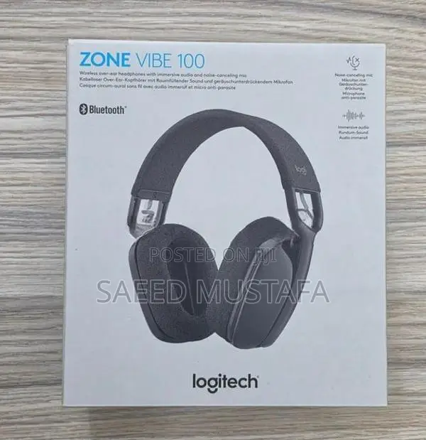 Logitech Zone Vibe 100 Wireless Headphones