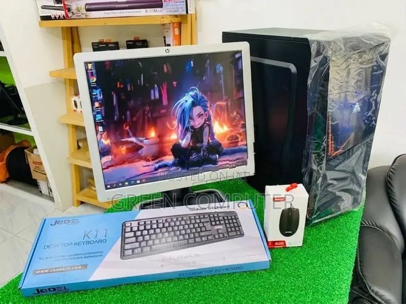 i3 4th GEN Full Set Desktop Computer With 17"Inch Monitor