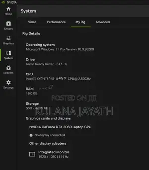 RTX 3060 MSI GF65 Thin 10UE Gaming Laptop