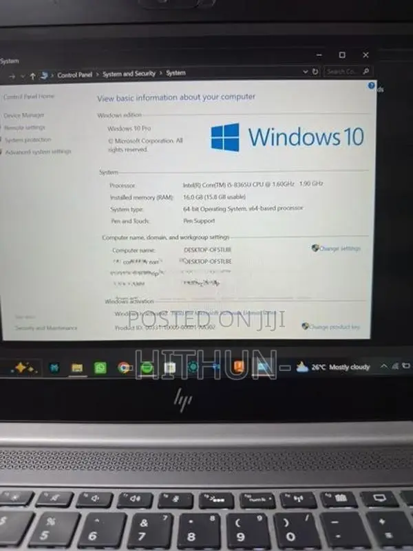 HP Zbook 14u G5
