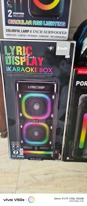 Brodu BTS-2120 Wireless Party Karaoke Speaker