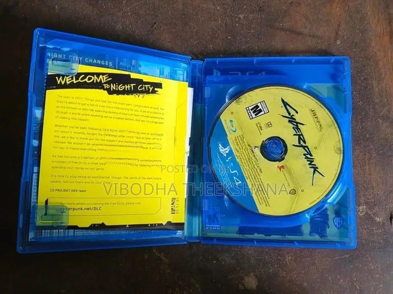 Sony Cyberpunk 2077 PS4