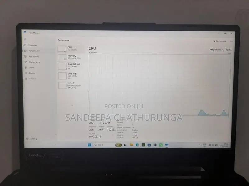 ASUS Tuf A15 Gaming Laptop
