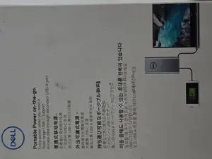 Dell Note Book Power Bank Type C