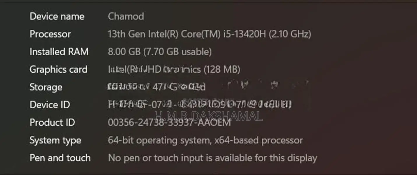 Lenove Ideapad Slim 3