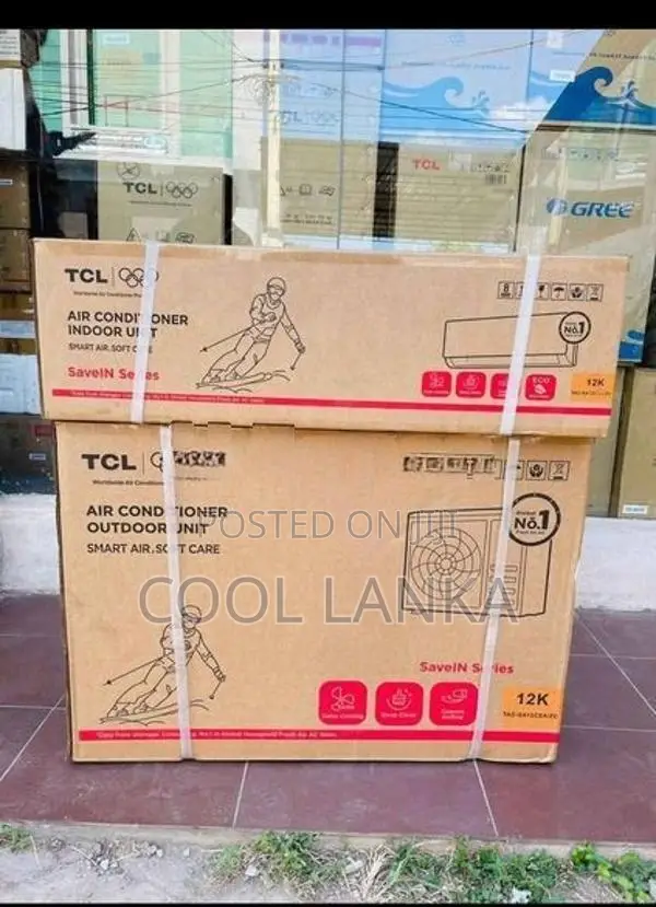 TCL 12000BTU Non Inverter Brand New Air Conditioner