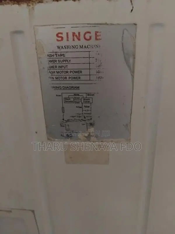 Singer Washing Machine
