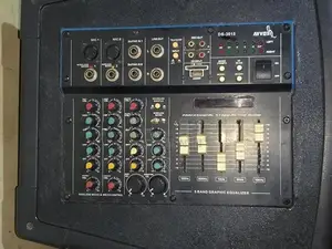 Avvox 15 Inch Active PA Professional Speaker