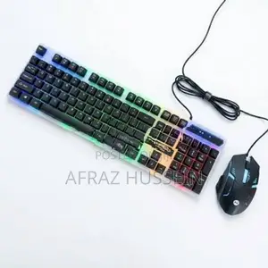 RGB Gaming Keyboard With Mouse Combo Mikuso XKM-01