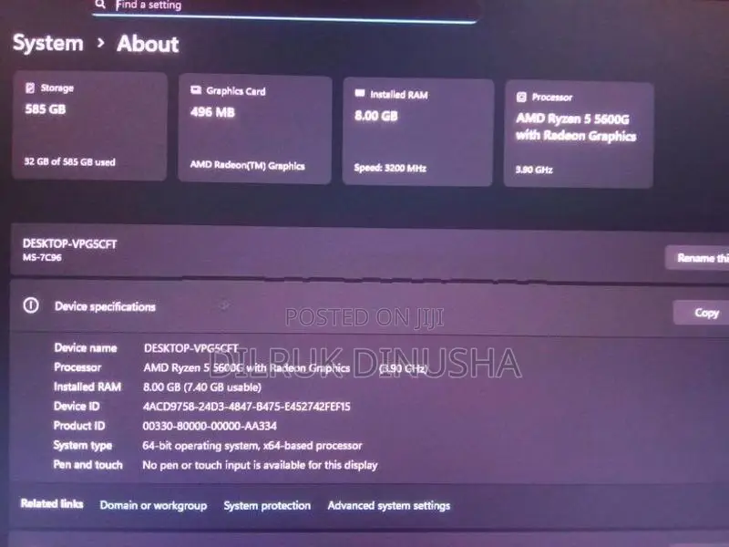 Ryzen 5 5600g PC