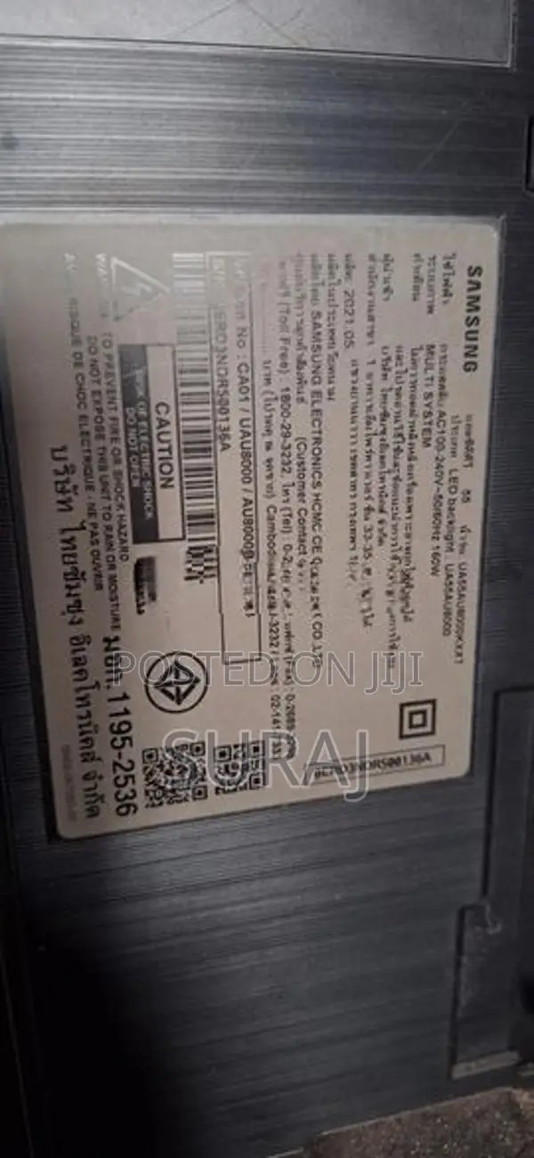 Samsung 55 inch 4k UHD Smart TV for Parts