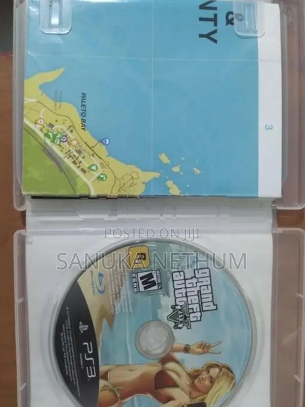 Sony PS3 GTA V Game Disc