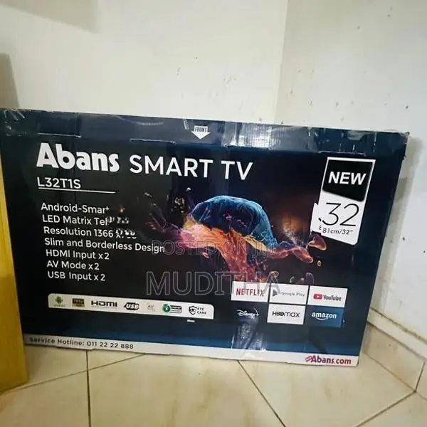L32T1S Abans 32 Inch HD LED Smart TV