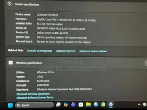Dell i7 8th Gen