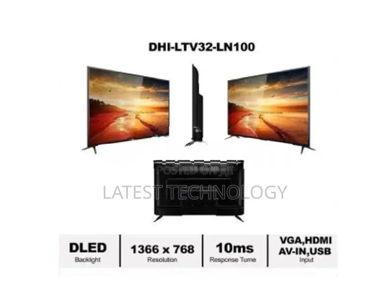 LN-100 Dahua LN100 32'' HD LED TV (2 Years )