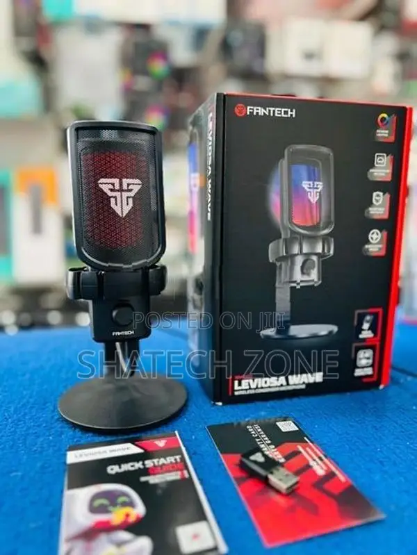 FANTECH LEVIOSA WAVE CONDENSER MICROPHONE - WMCX01 (BRAND NEW)