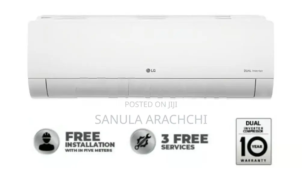 LG 12000BTU Dual Cool Inverter AC - Brand New