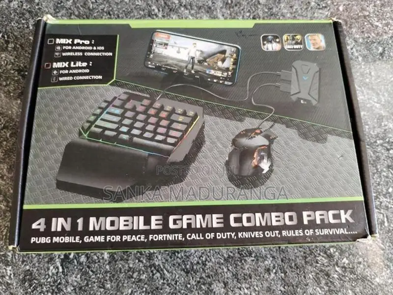 4 in 1 Mobile Game Combo Pack
