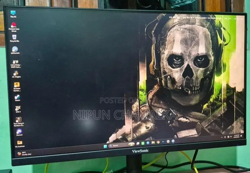 i5 13th Gen/RTX 5060 Ti Gaming PC + ViewSonic 144Hz Monitor (Full Set