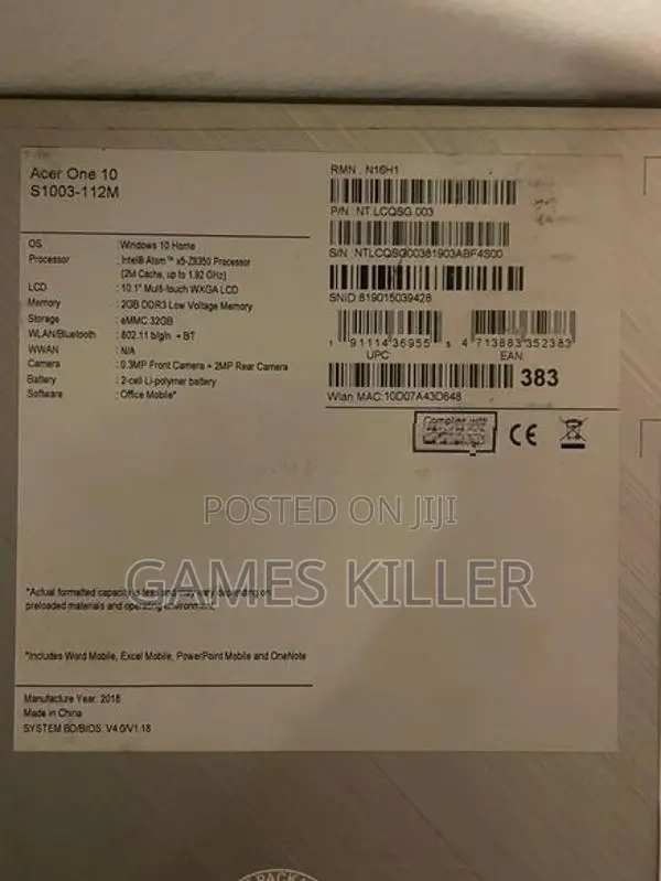 Acer Laptop