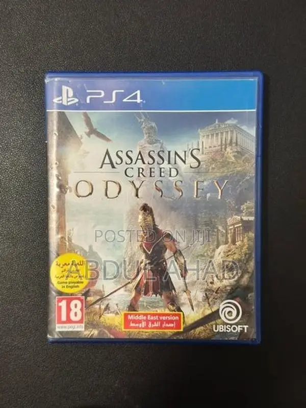 Assassin's Creed Odyssey Ps4 Game Disc