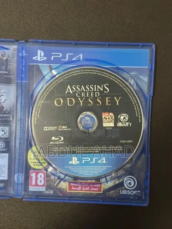 Assassin's Creed Odyssey Ps4 Game Disc