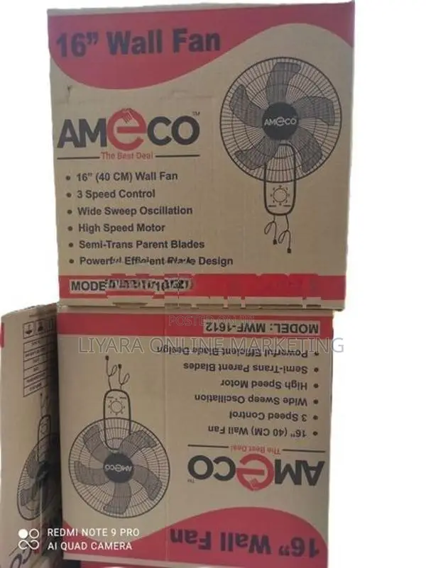 Ameco Wall Fan 8
