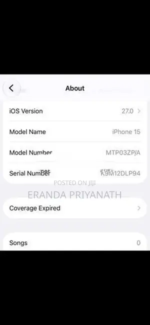 Apple iPhone 15 (Used)