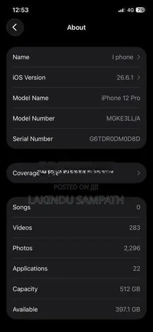 Apple iPhone 12 Pro (Used)