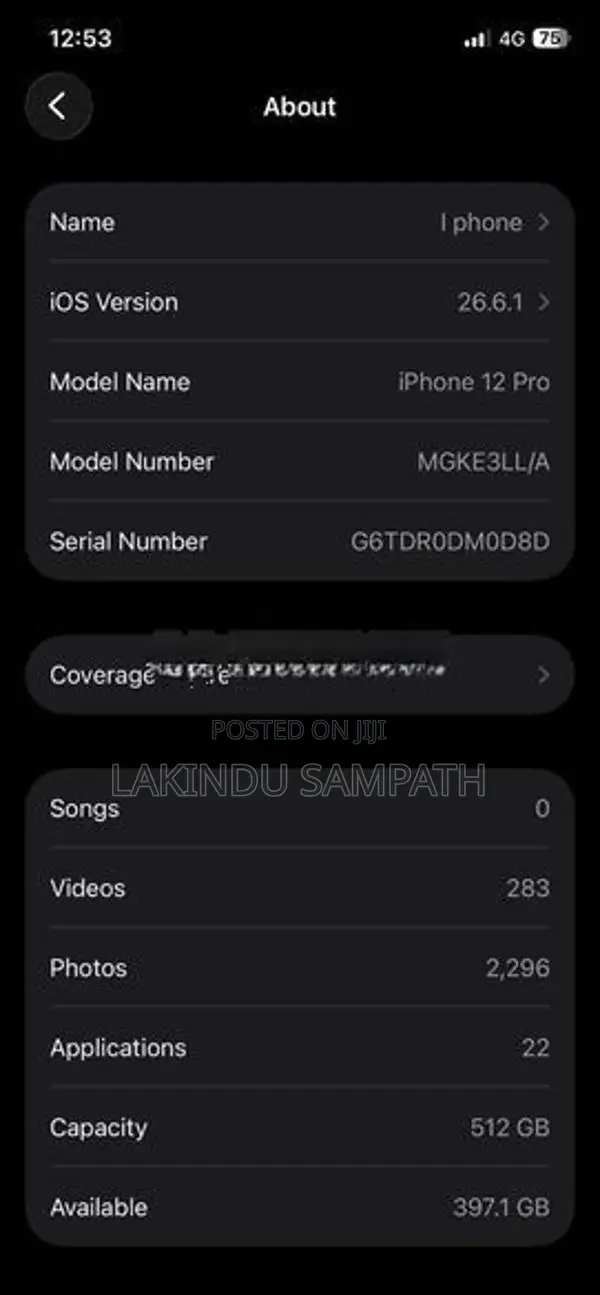 Apple iPhone 12 Pro (Used)