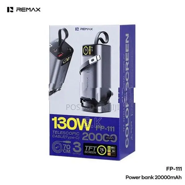 Remax FP-111 20000mah 130W Power Bank