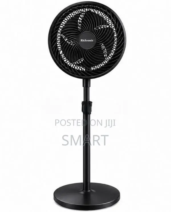 Richsonic 80 W 10" 3 Speed Stand Fan - Rssf-1616