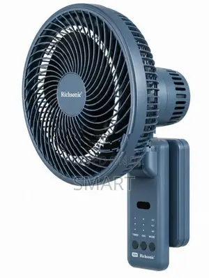 Richsonic 12" 3 Speed Wall Fan with Remote 90W - RSFW-1619R