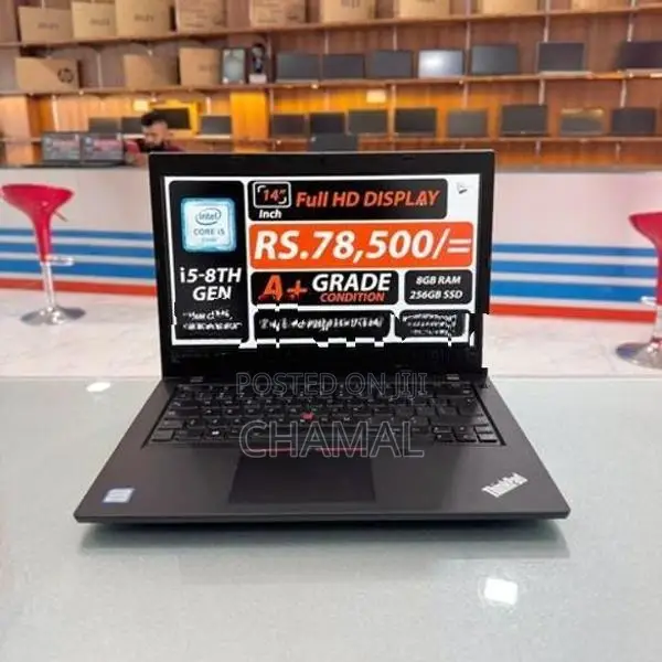 Lenovo ThinkPad L490 Core i5-8th Gen 8GB RAM 256GB SSD Laptop