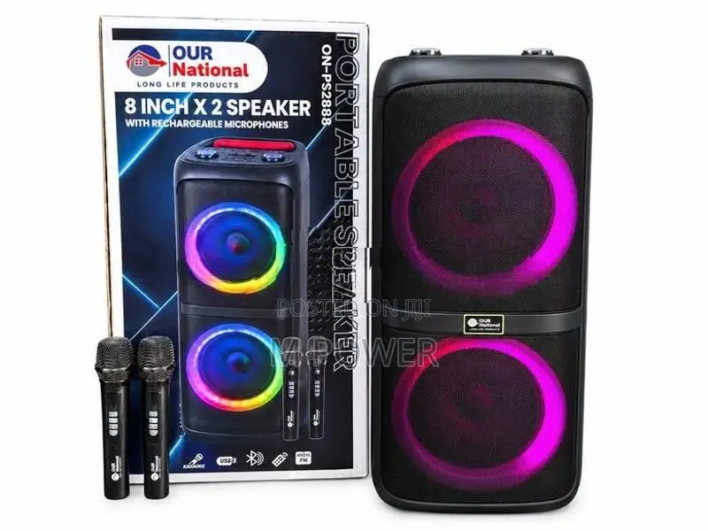 Our National Portable Speaker 8X2" - ON-PS-2888
